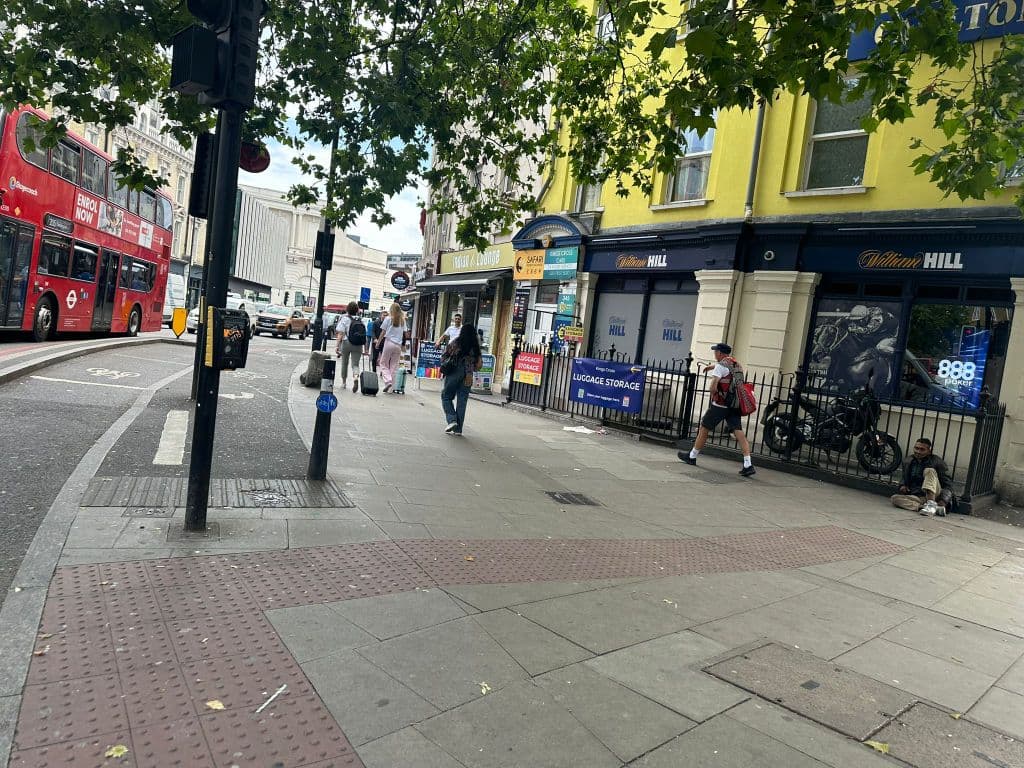 Luggage storage near Euston Station London